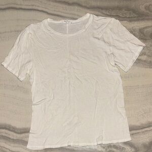 rag & bone Off-White Short Sleeve Tee